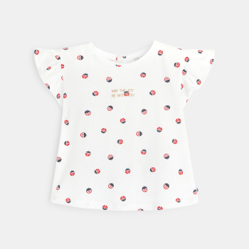 تي شيرت مع رسمة خنفساء